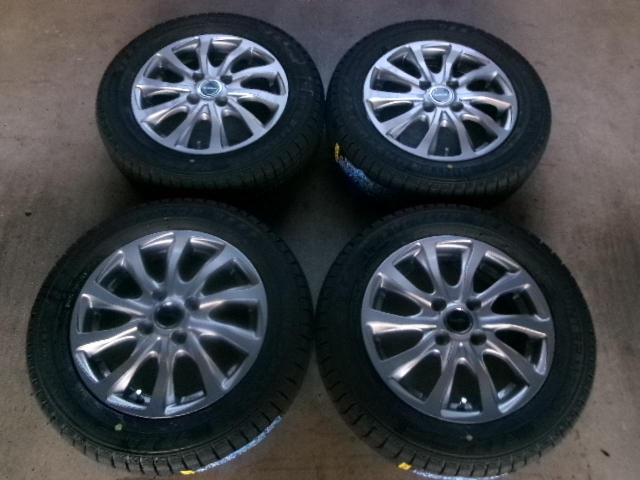 BRIDGESTONE BALMINUM TR10 + DUNLOP WINTERMAXX WM03