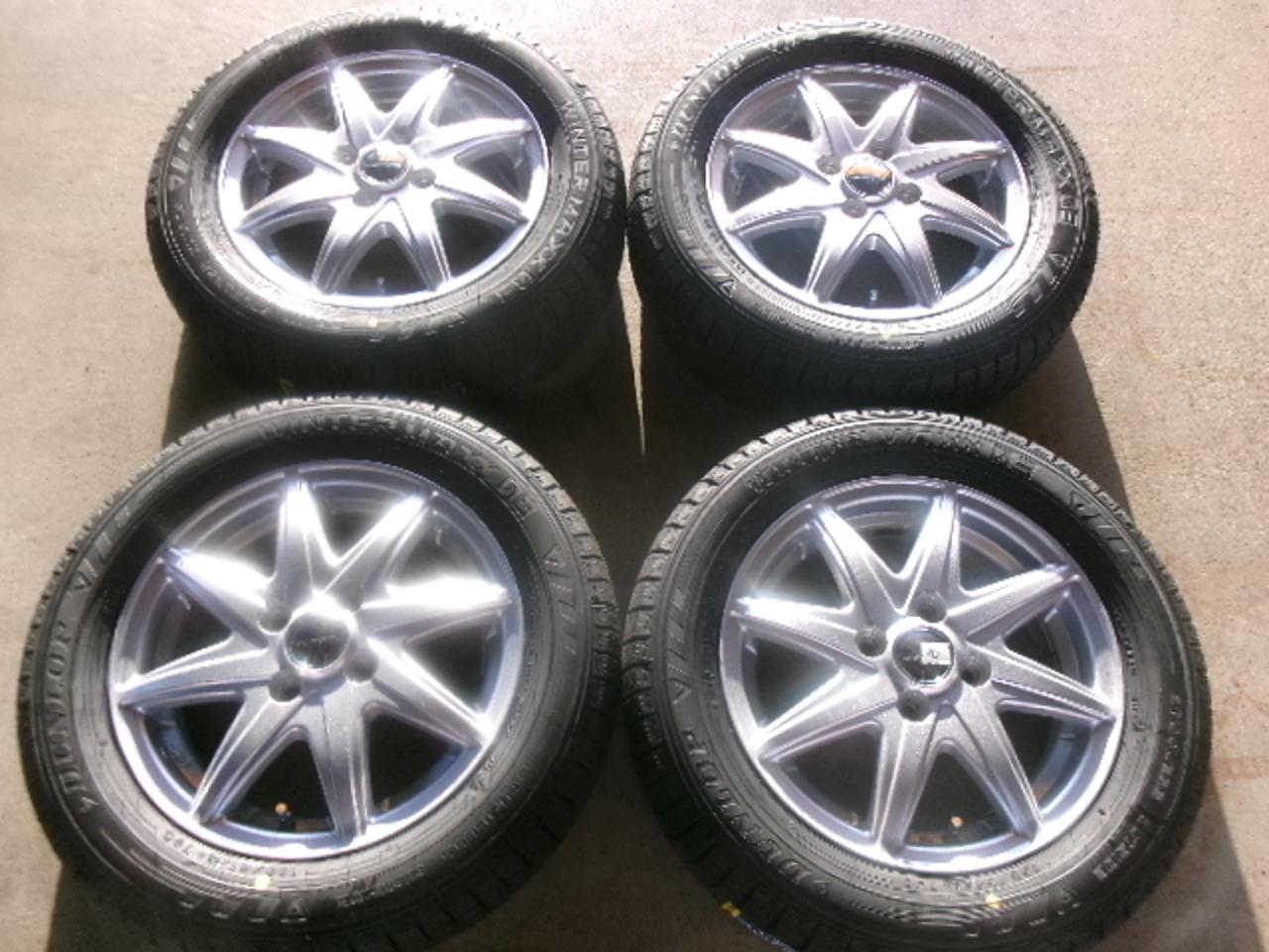 BRIDGESTONE LAPORTA 02 + DUNLOP WINTERMAXX WM03