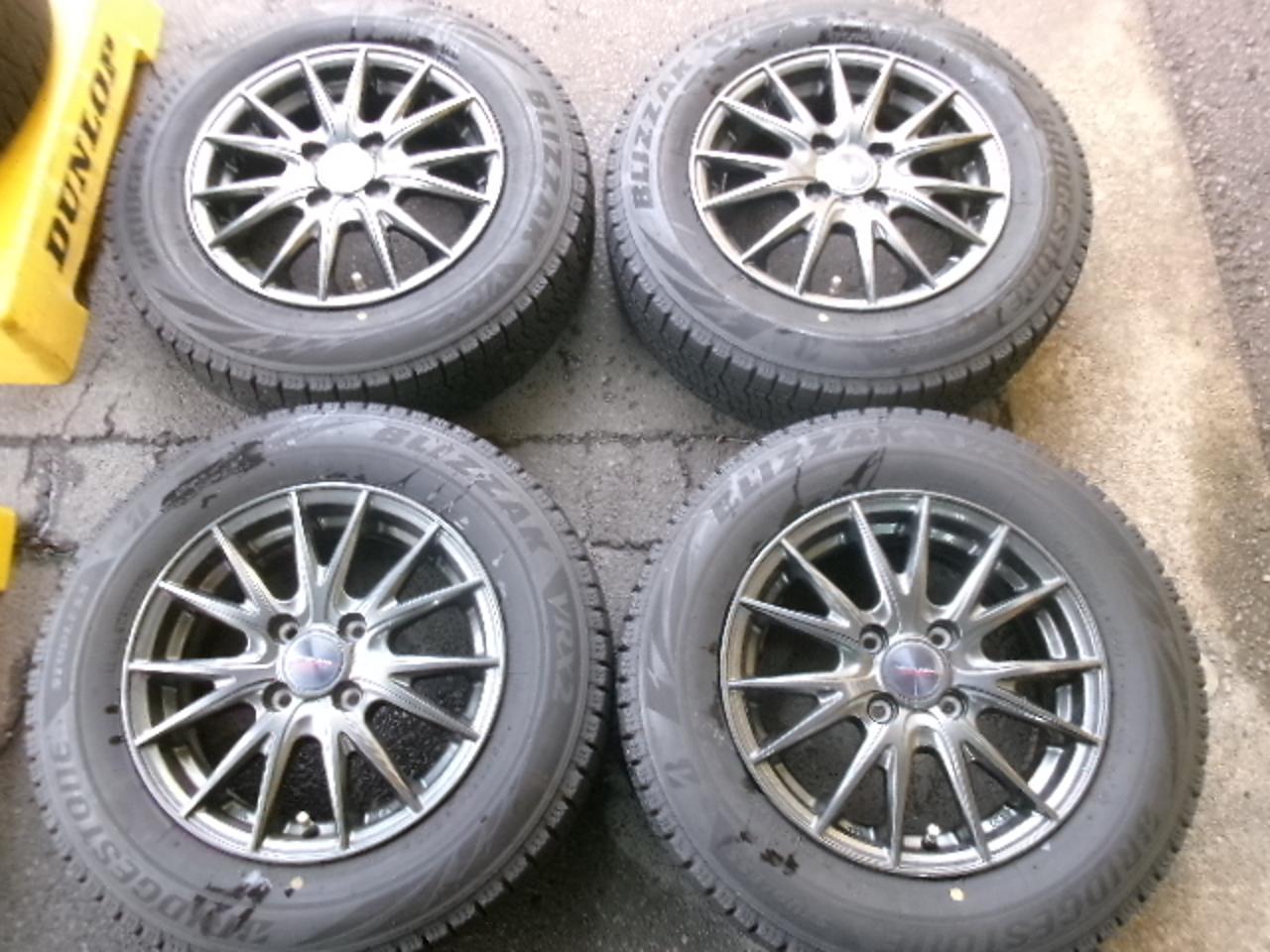 weds VELVA SPORT 2 + BRIDGESTONE BLIZZAK VRX2