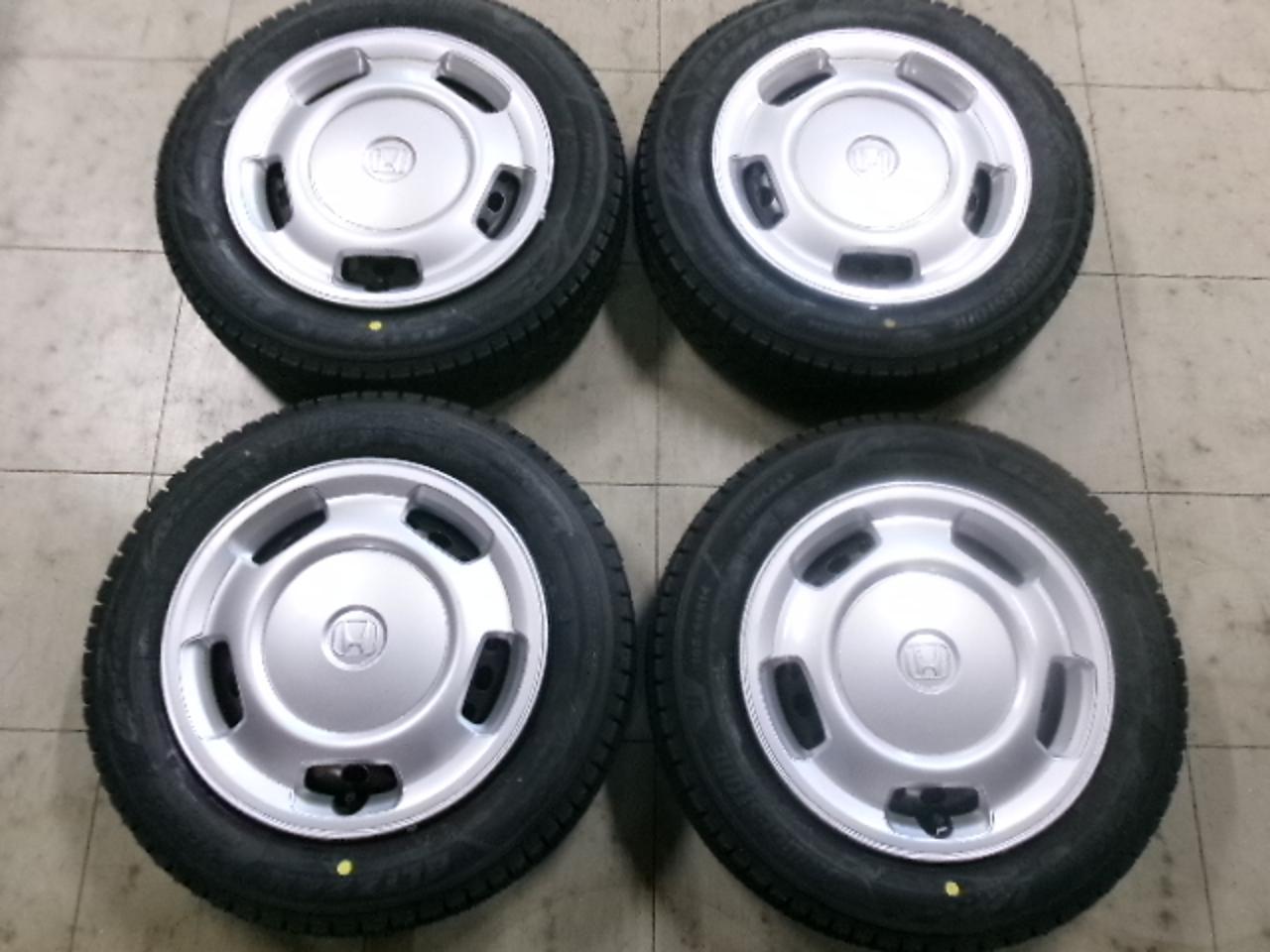 HONDA N-WGN Genuine steel wheel + BRIDGESTONE BLIZZAK VRX3