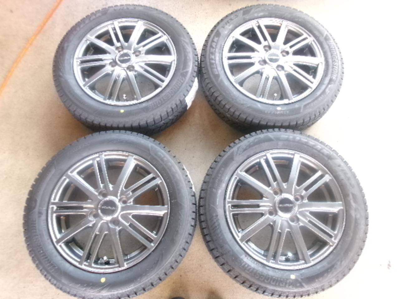 BRIDGESTONE BALMINUM BR10 + BRIDGESTONE BLIZZAK VRX3