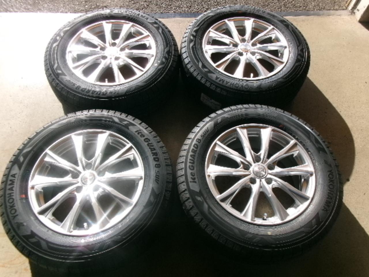 weds JOKER GLIDE + YOKOHAMA iceGUARD Eight SUV IG81