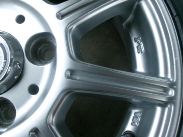 RACING FORCE 9本スポーク   + GOODYEAR ICENAVI8