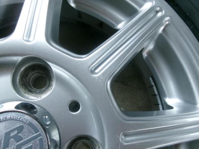 RACING FORCE 9本スポーク   + GOODYEAR ICENAVI8
