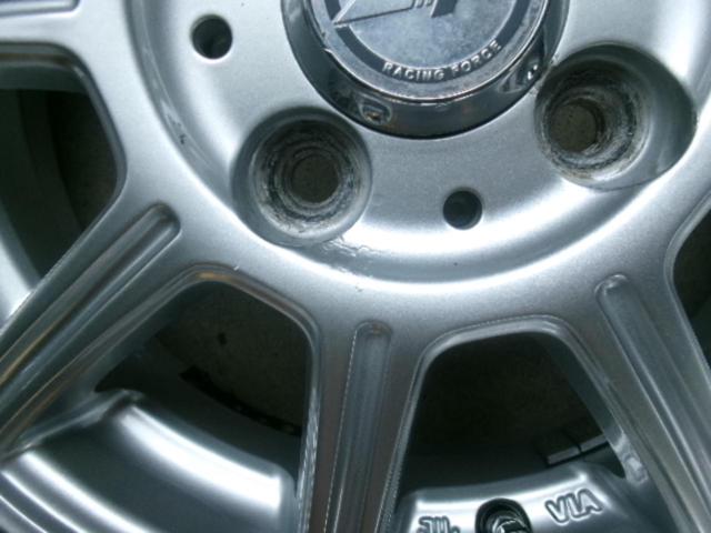 RACING FORCE 9本スポーク   + GOODYEAR ICENAVI8
