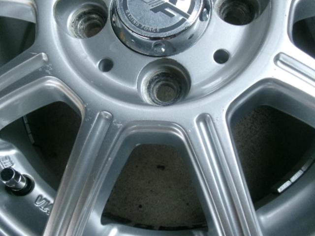 RACING FORCE 9本スポーク   + GOODYEAR ICENAVI8