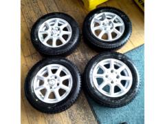 YOKOHAMA LAYCEA 8本スポーク + BRIDGESTONE BLIZZAK VRX2