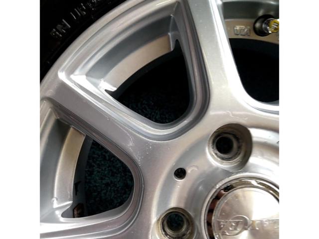 YOKOHAMA LAYCEA 8本スポーク + BRIDGESTONE BLIZZAK VRX2