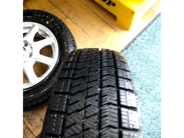 YOKOHAMA LAYCEA 8本スポーク + BRIDGESTONE BLIZZAK VRX2