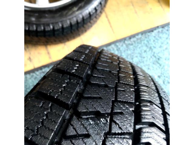 YOKOHAMA LAYCEA 8本スポーク + BRIDGESTONE BLIZZAK VRX2