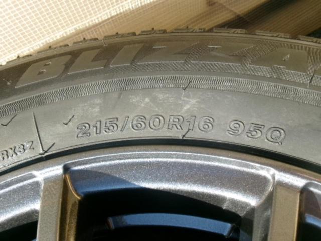 weds VELVA CHARGE + BRIDGESTONE BLIZZAK VRX3