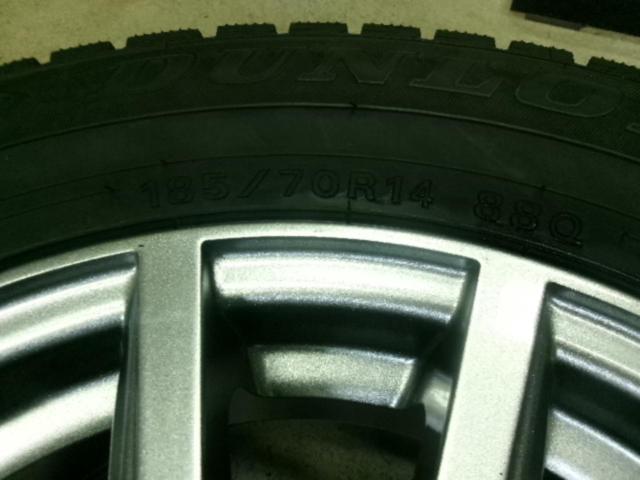 Lehrmeister ELBE Vスポーク + DUNLOP WINTERMAXX WM02