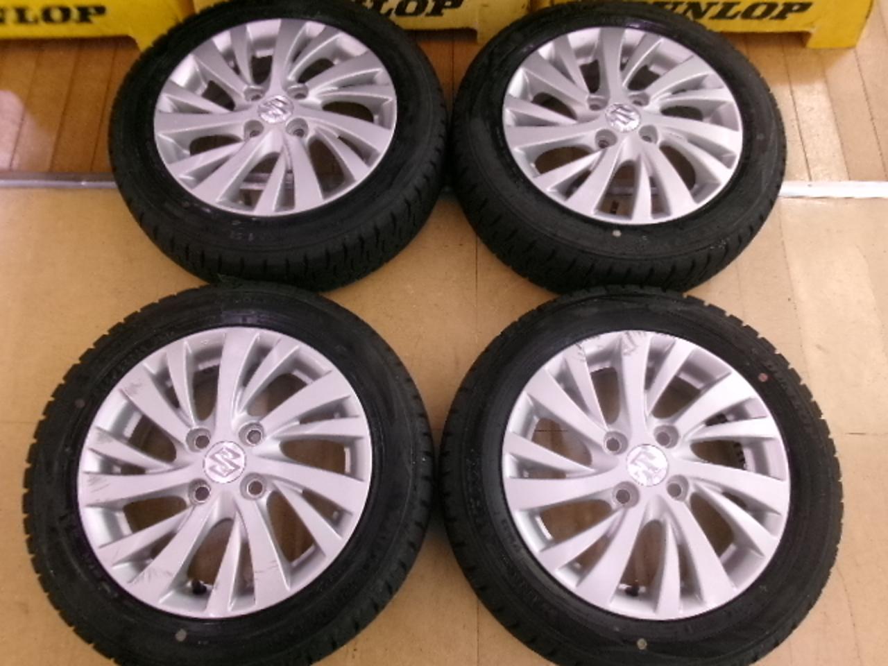 SUZUKI Spaceia Custom / MK 53 S Original wheel + DUNLOP WINTERMAXX WM02