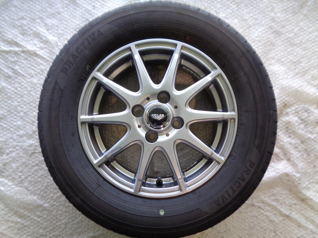 weds VEILER 10-spoke + PRACTIVA BP01