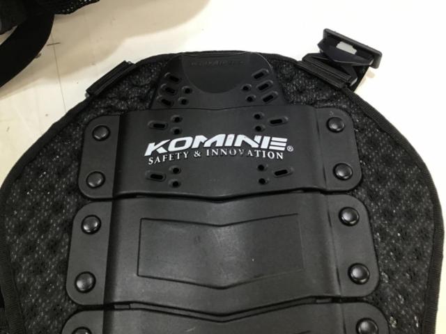 【KOMINE】バックプロテクター