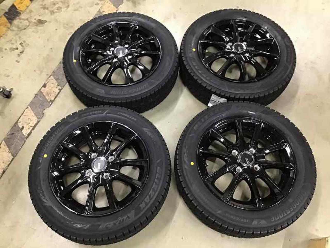 BRIDGESTONE PLEO + BRIDGESTONE BRIDGESTONE BLIZZAK VRX3 155 / 65R14 4 pieces set