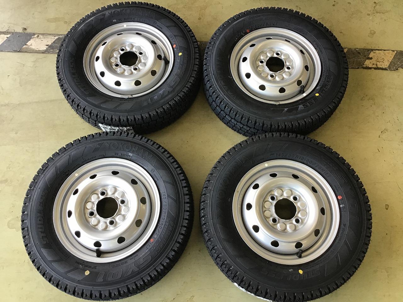 TOPY STEEL WHEEL M51 + YOKOHAMA SY01