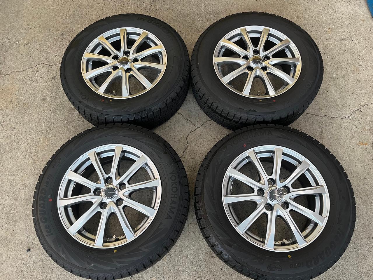 Get ready for winter with your Yaris Cross! YOKOHAMAMillous VX + YOKOHAMA IceGUARD iG70