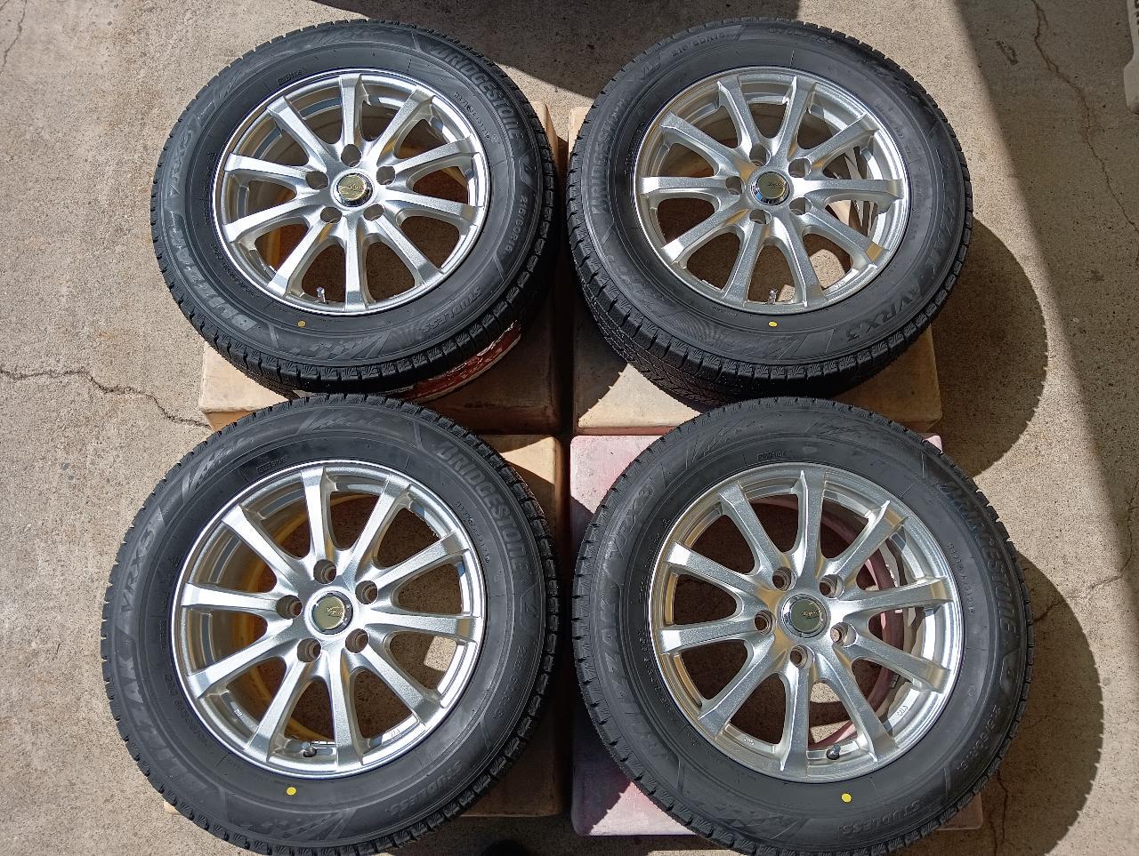 5ZIGEN LEGALES α + BRIDGESTONE BLIZZAK VRX3 Made in 2021 Unused with labels