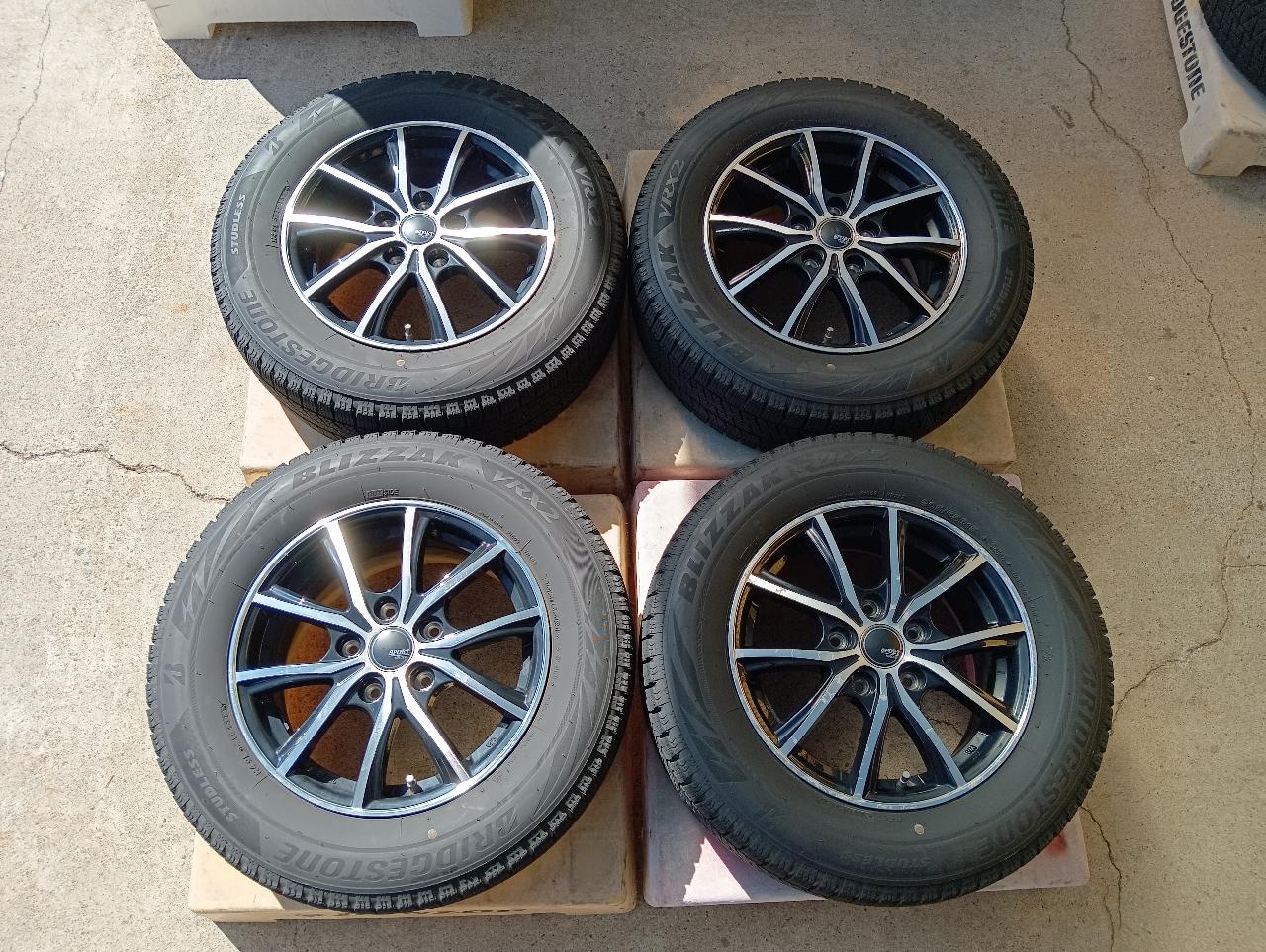 YELLOW HATSPORT KRONE + BRIDGESTONE BLIZZAK VRX2