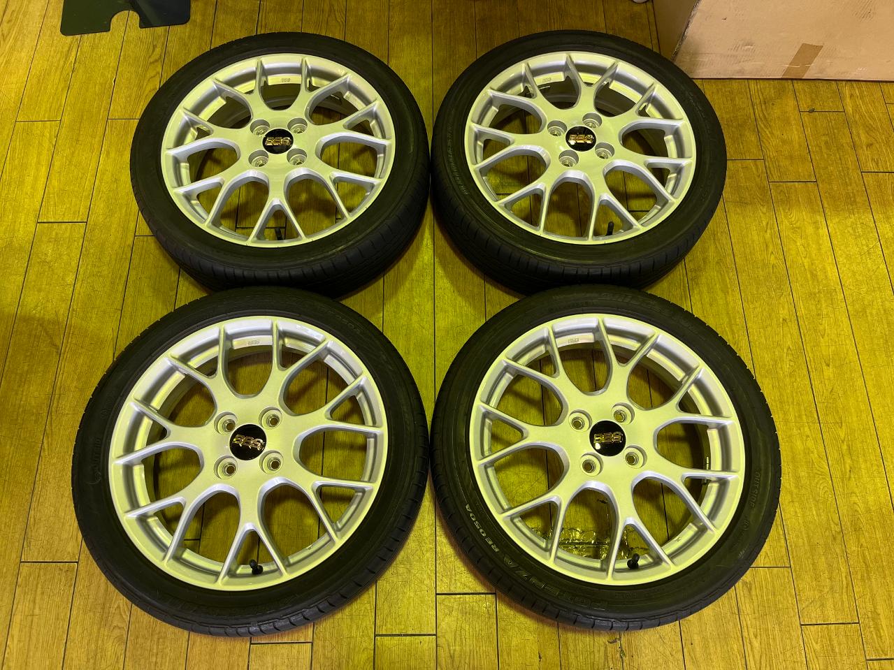 Genuine Daihatsu/BBS wheels Genuine optional wheels for the Copen LA400K model + Bridgestone Potenza tires RE050A