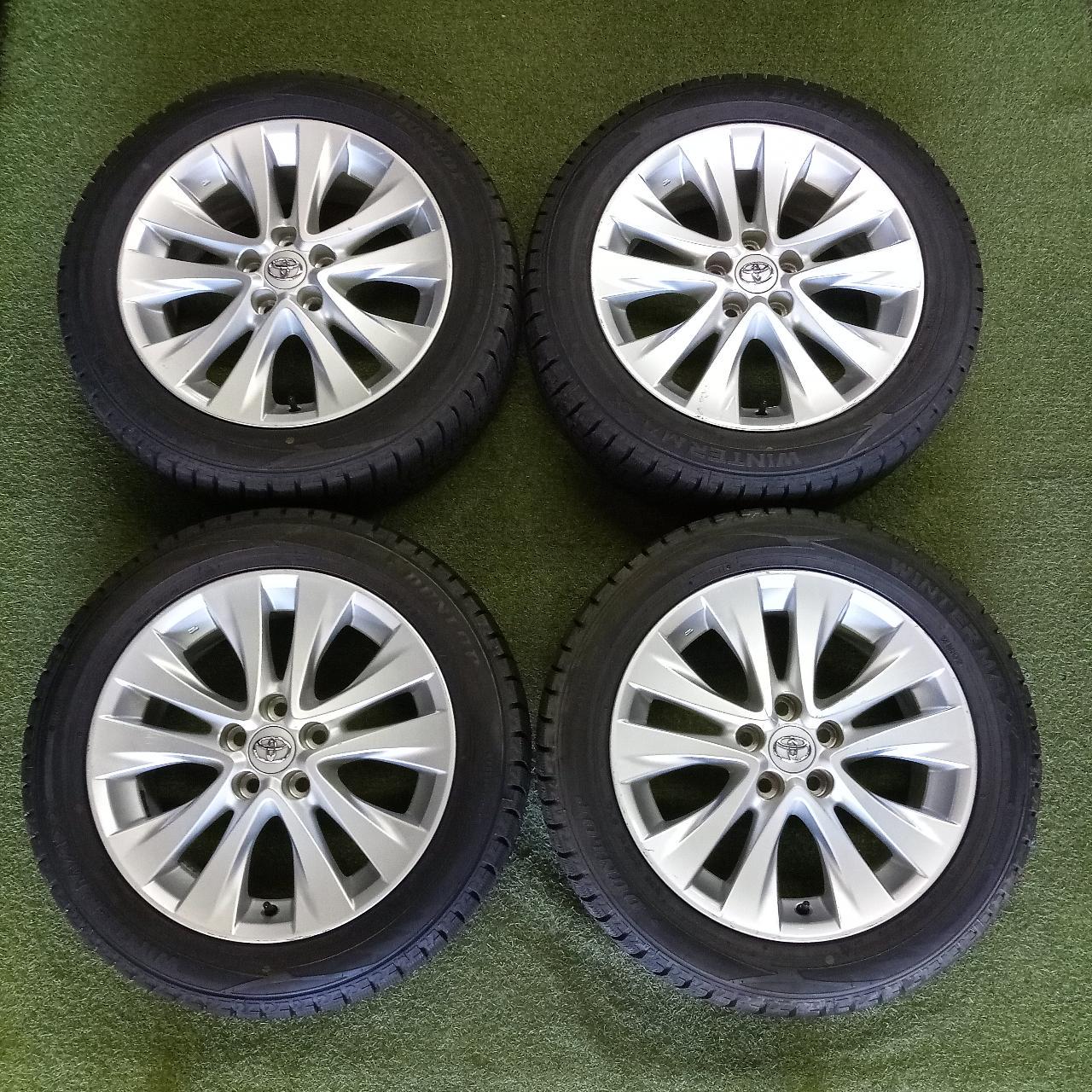 Toyota original 20 system Alphard / Vellfire previous term genuine aluminum + DUNLOP WINTER MAXX WM02 Manufactured in 2022