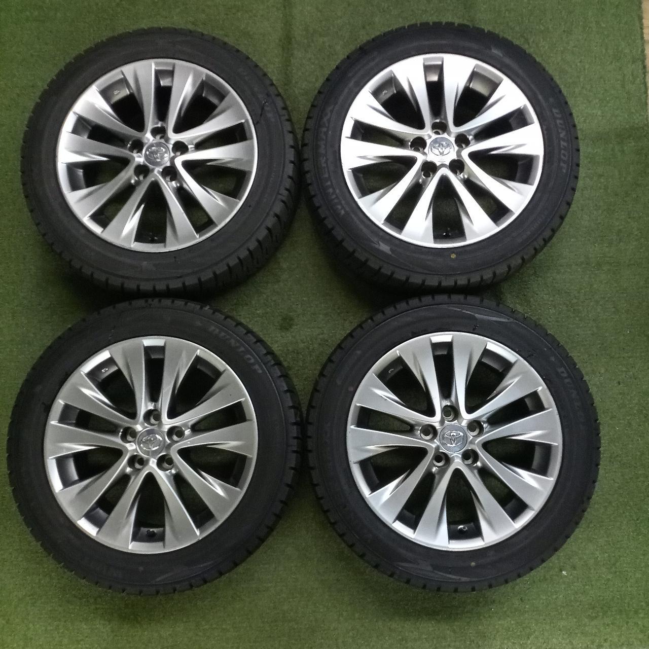 Toyota original 20 system Alphard / Vellfire previous term genuine aluminum + DUNLOP WINTERMAXX WM02 Manufactured in 2024
