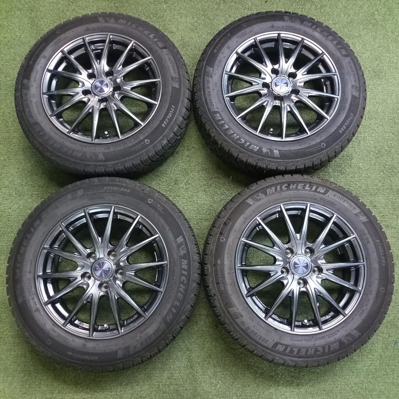 weds VELVA SPORT II Mesh aluminum + MICHELINX-ICE SNOW Manufactured in 2024