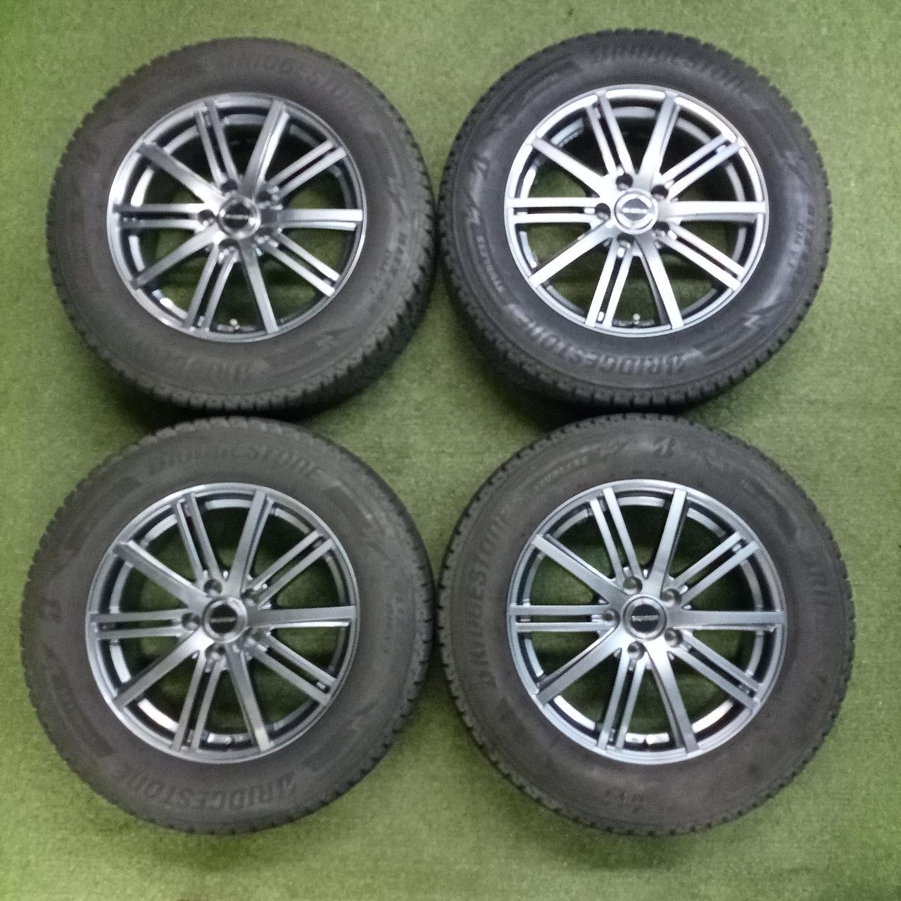 BRIDGESTONE BALMINUM BR10 Spoke aluminum + BRIDGESTONE BLIZZAK DM-V3 Manufactured in 2023