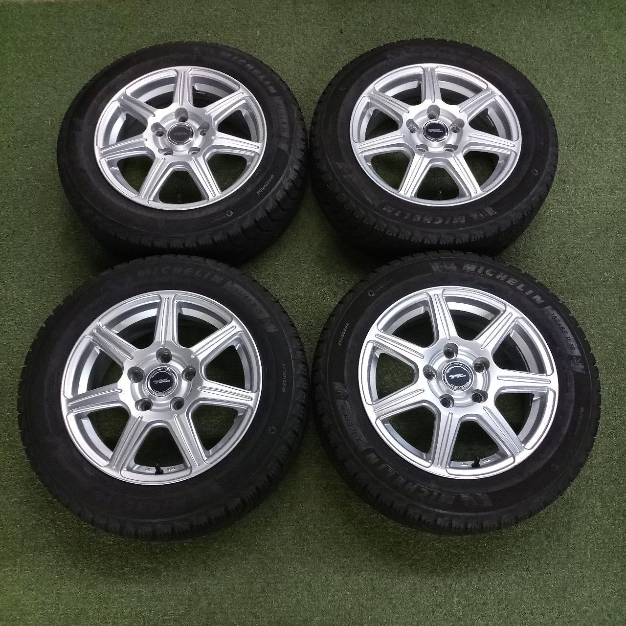 BRIDGESTONE TOPRUN R7 7-spoke aluminum wheels + MICHELIN X-ICE SNOW Manufactured in 2023