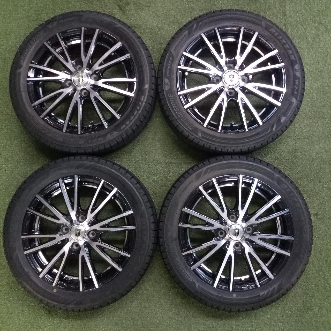 Unknown manufacturer twin 8-spoke aluminum wheels + BRIDGESTONE BLIZZAK WZ-1 Manufactured in 2025