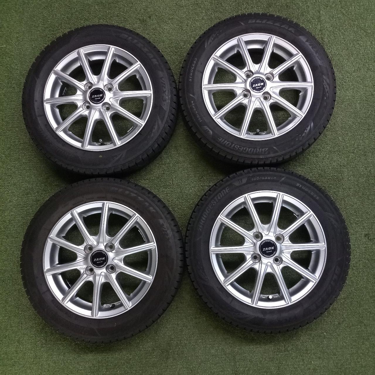 MONZA JAPAN MONZA ZACK Sport-01 Alloy Wheels + BRIDGESTONE BLIZZAK VRX3 Manufactured in 2025