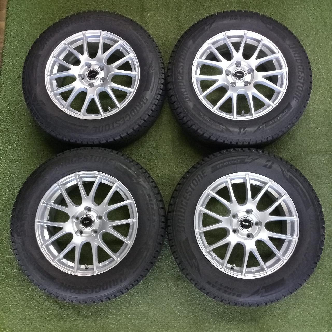 BRIDGESTONE TOPRUN M7 Mesh aluminum + BRIDGESTONE BLIZZAK DM-V3 Manufactured in 2022