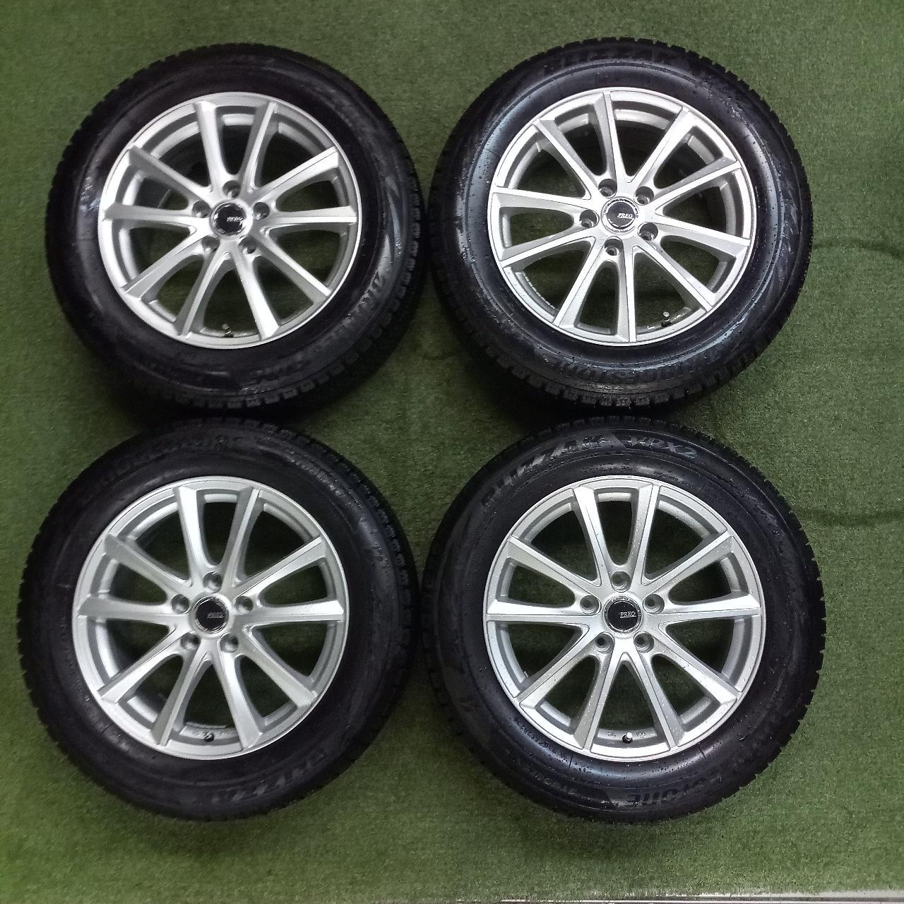 BRIDGESTONE PREO 10-spoke aluminum wheels + BRIDGESTONE BLIZZAK VRX2 Manufactured in 2023