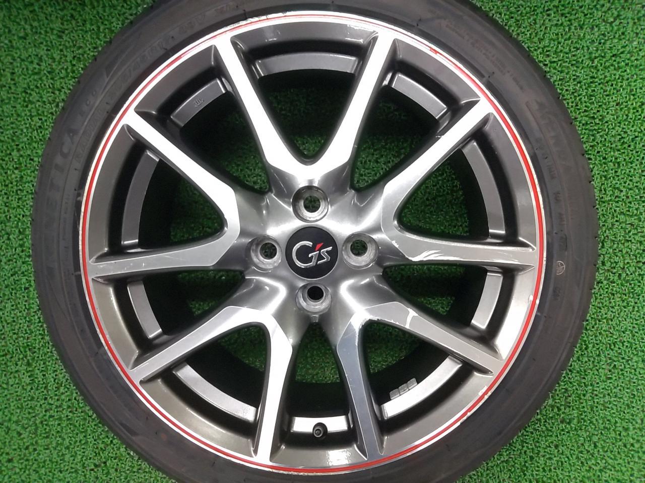 TOYOTA NCP131 Vitz G's previous term genuine wheel + KENDA KR 203