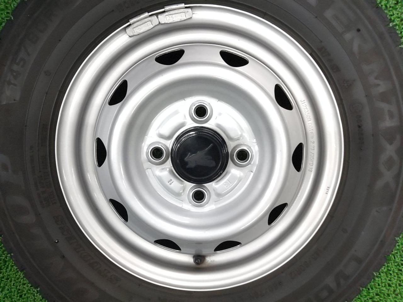 weds Carrowin Steel wheel + DUNLOP WINTERMAXX LV01 for VAN