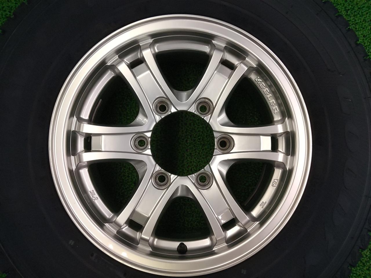 weds KEELER FORCE + GOODYEAR ICENAVI CARGO with brand new studless tires!!!