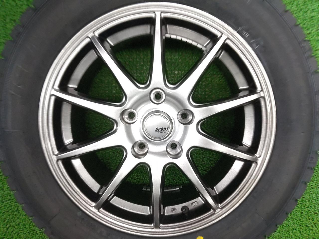 YellowHat SPORT ABELIA + GOODYEAR ICE NAVI7 with brand new studless tires!!!