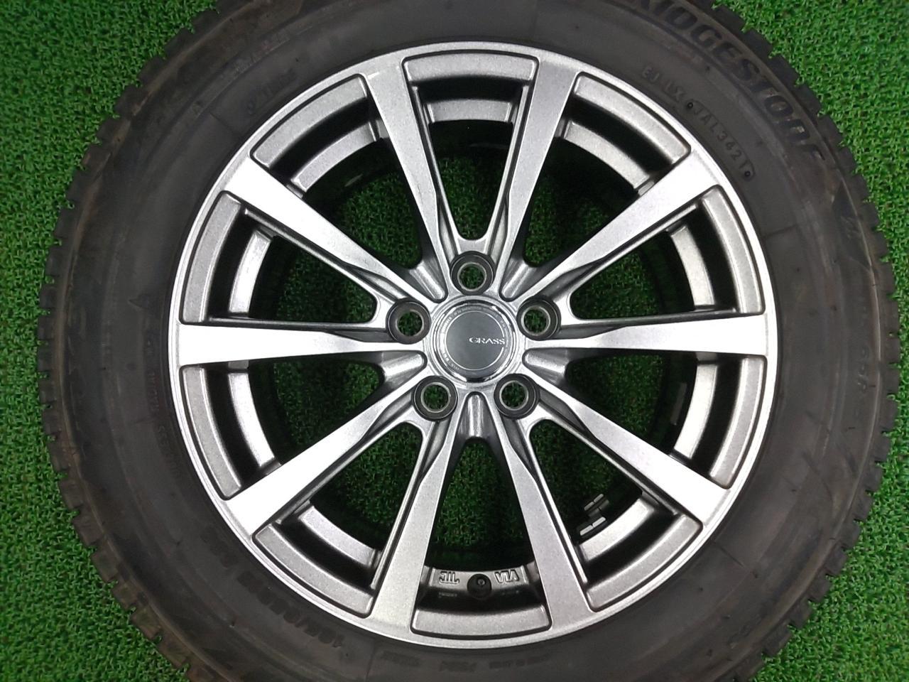 YOKOHAMA GRASS ZX *Toyota vehicle-specific wheels* + BRIDGESTONE BLIZZAK VRX3