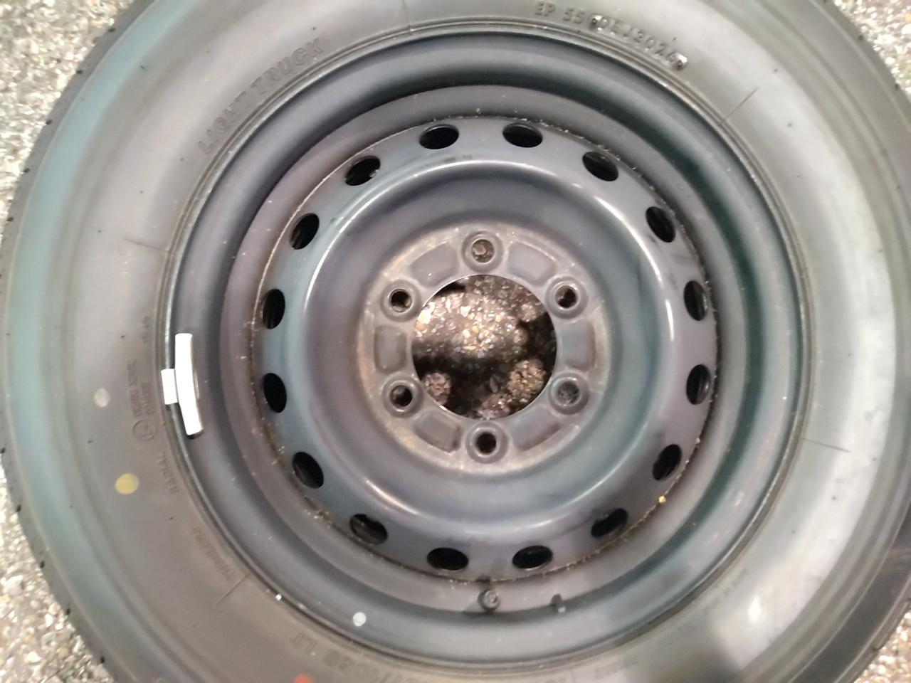 TOYOTA 200 Genuine steel wheels for Toyota Hiace + BRIDGESTONE ECOPIa RD613