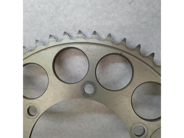SUNSTAR リアスプロケット RK-102 49 ■NINJA250 2013-2018モデルより外し
