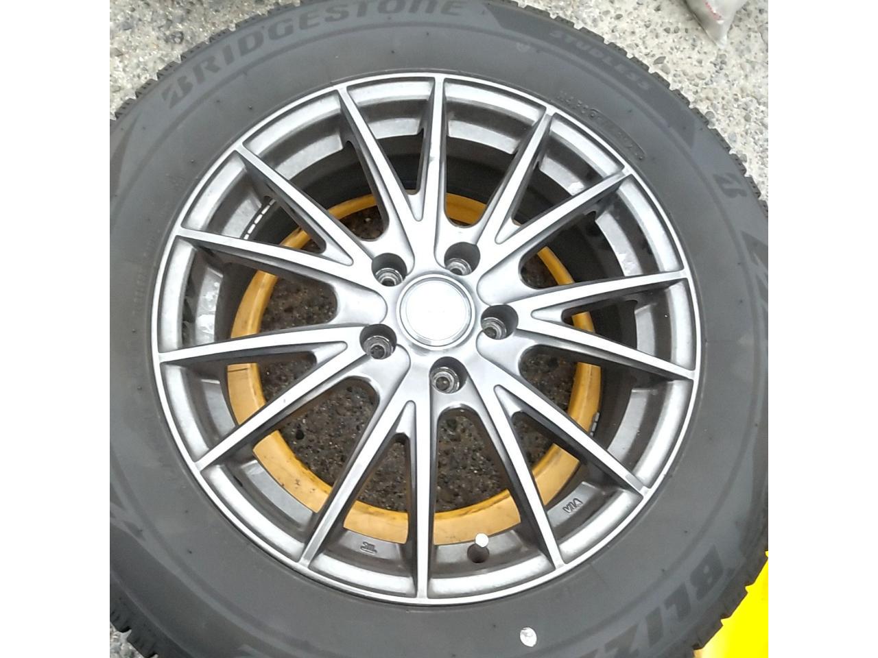 weds VELVA SPORT + BRIDGESTONE BLIZZAK VRX2