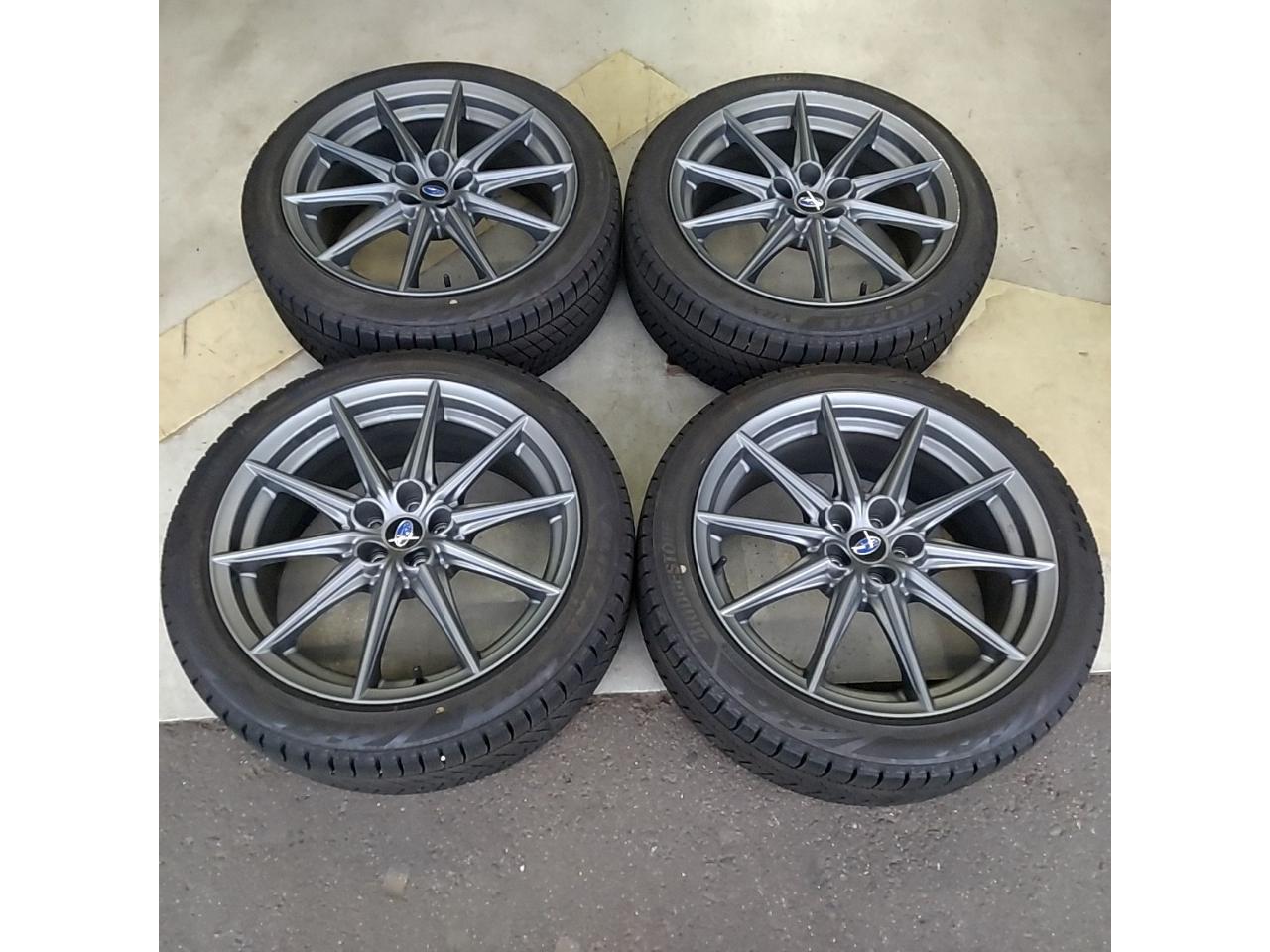 Subaru genuine BRZ/ZD8 genuine alloy wheels + BRIDGESTONE BLIZZAK VRX3