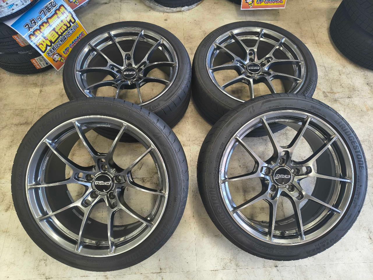 RAYS VOLKRACING G025+BRIDGESTONE POTENZA S007A