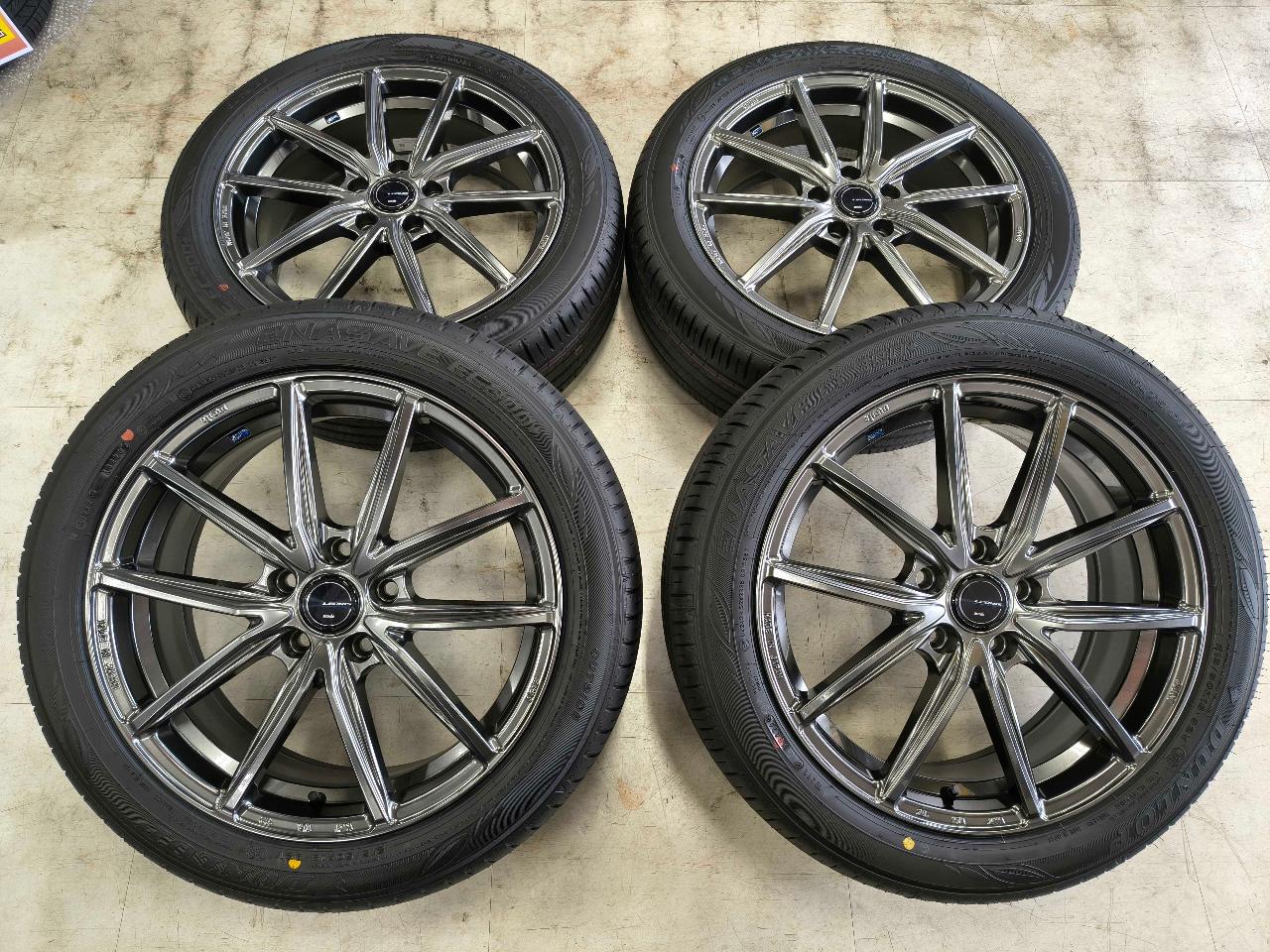 weds LEONIS NAVIA 08 + DUNLOP ENASAVE EC300 +