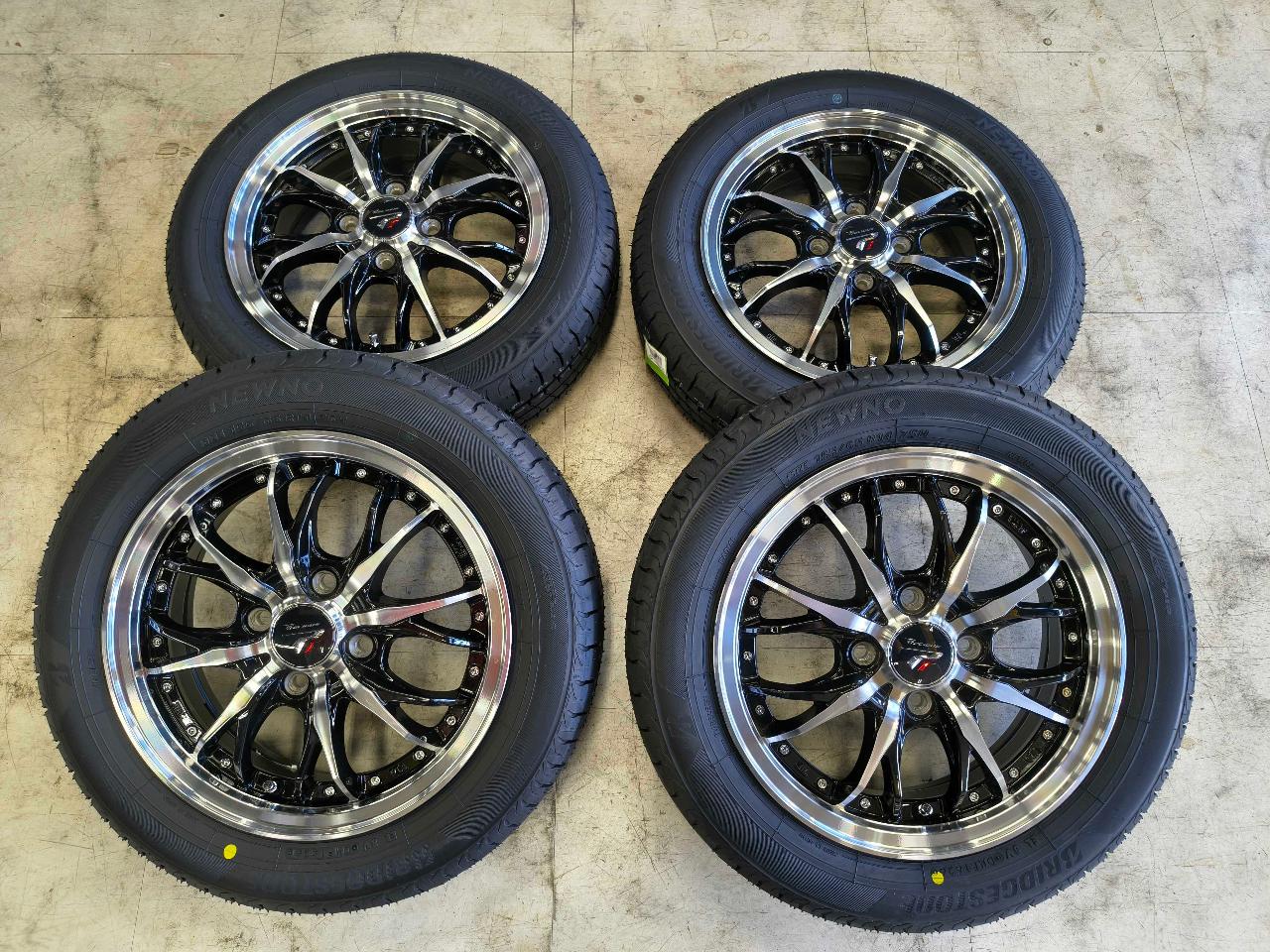 Brand new Japanese tires included!! HOT STUFF PRECIOUS HM-3 + BRIDGESTONE NEWNO