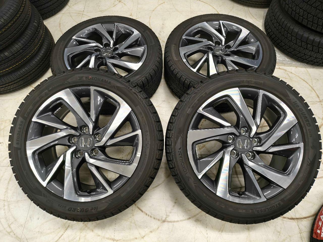 Honda RU-type Vezel RS genuine wheels + YOKOHAMA iceGUARD G075
