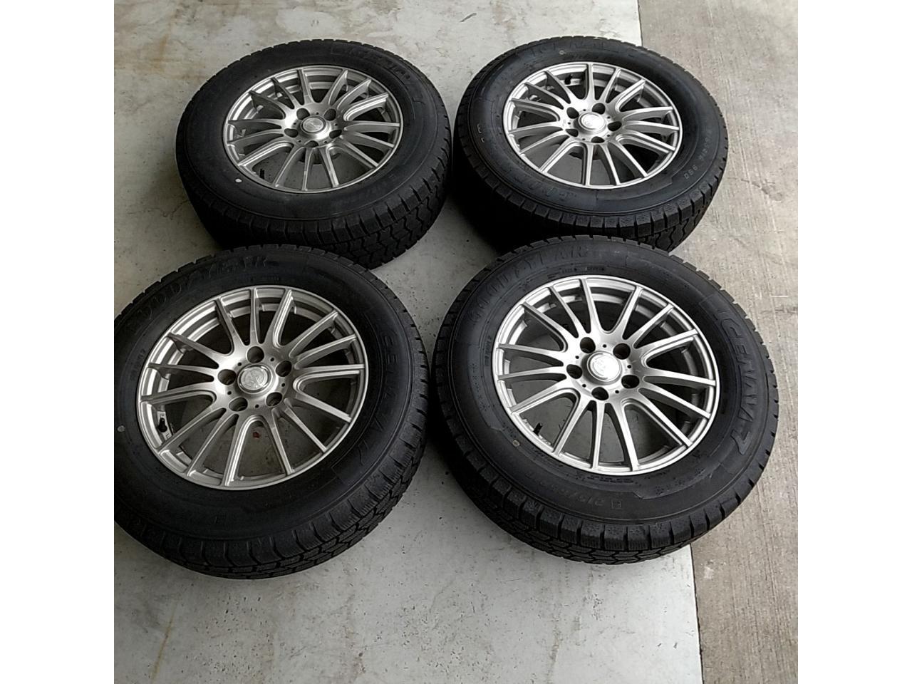 Used W/Used T weds ravrion + GOODYEAR ICE NAVI 7