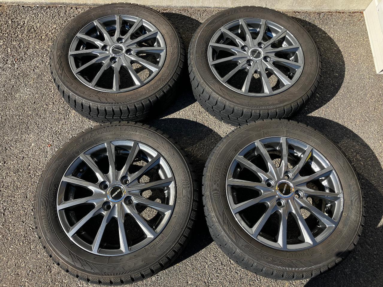 BRIDGESTONE BALMINUM TR 10 + TOYO winterTRANPATH TX