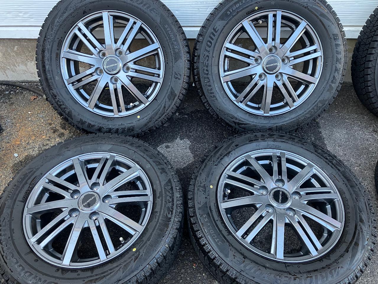 BRIDGESTONE BALMINUM VR 10 + BRDGESTONE BLIZZAK VRX2